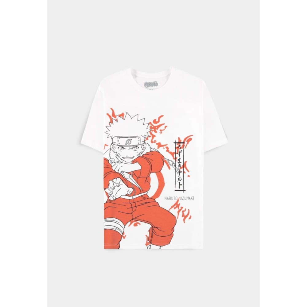 Naruto - Uzumaki Tshirt Homme - Blanc